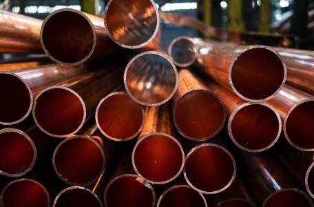 Copper extrusion rods hollow